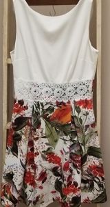 White Floral Dress